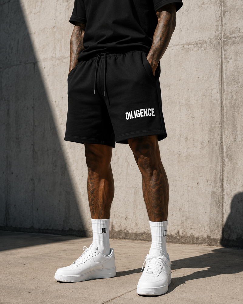 DILIGENCE ESSENTIAL SWEAT SHORTS