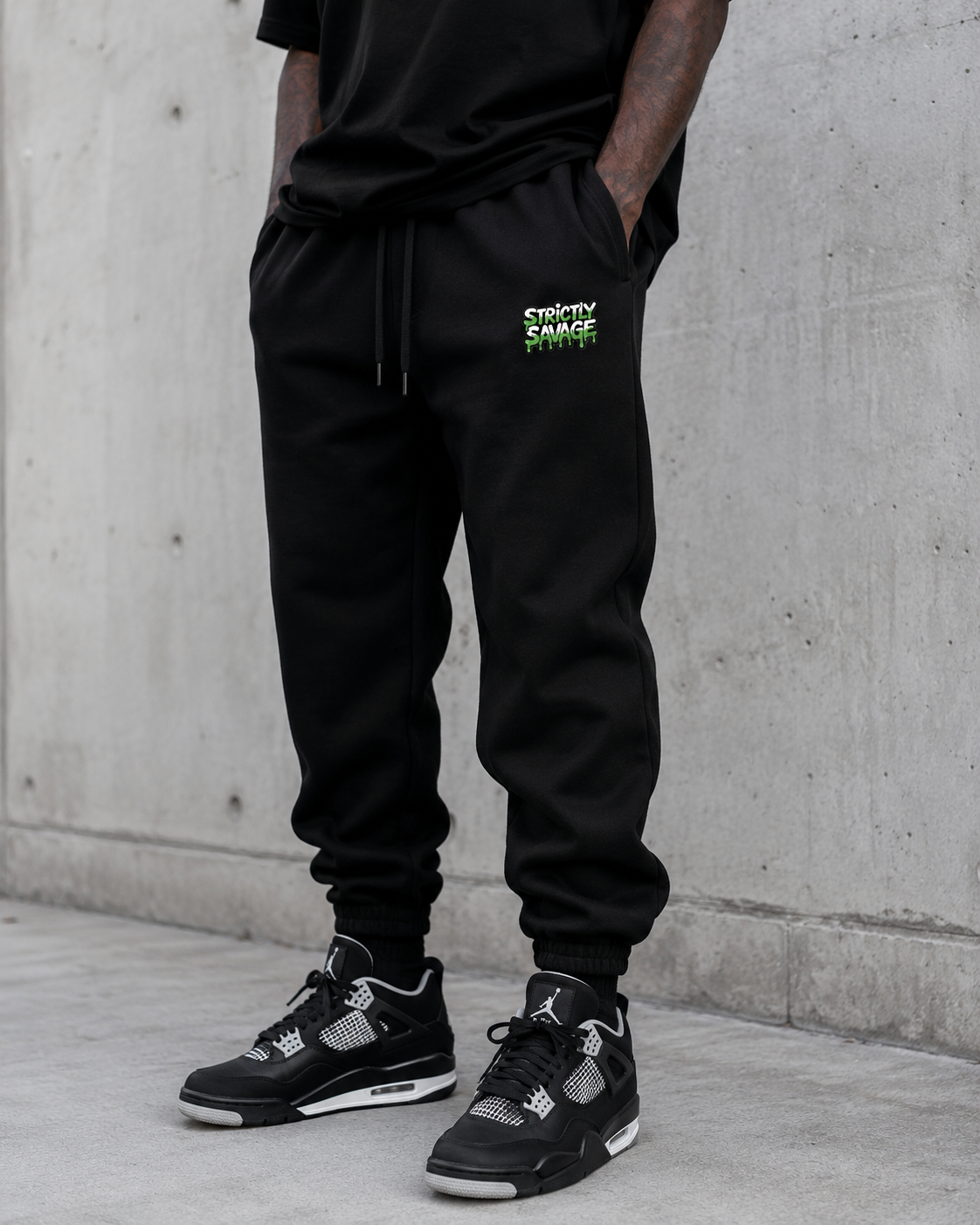 STRICTLY SAVAGE ESSENTIAL JOGGERS