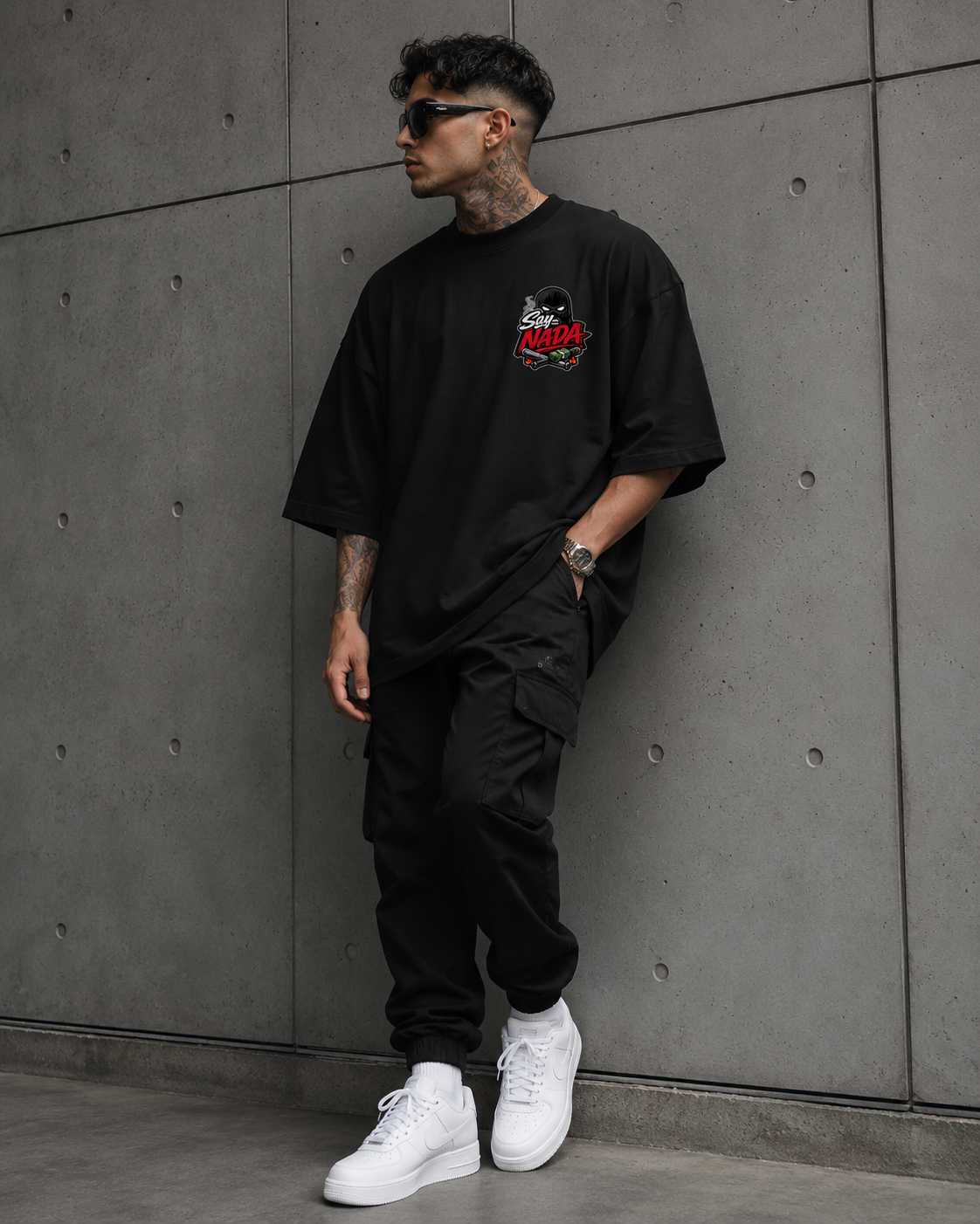 SAY NADA OVERSIZED T-SHIRT