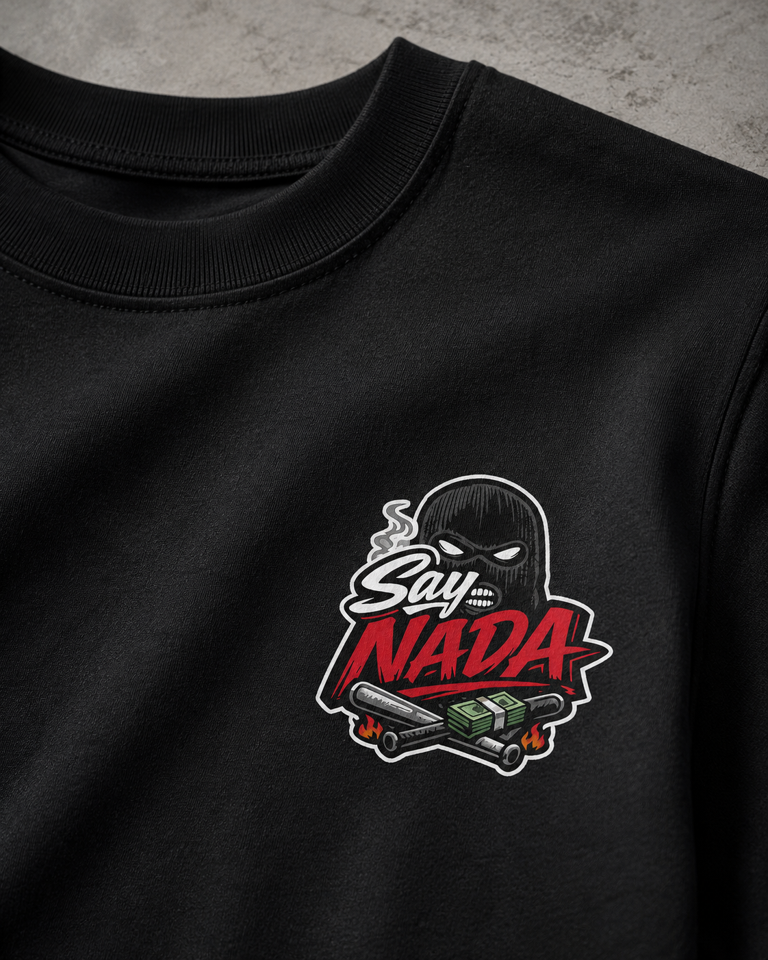 SAY NADA OVERSIZED T-SHIRT