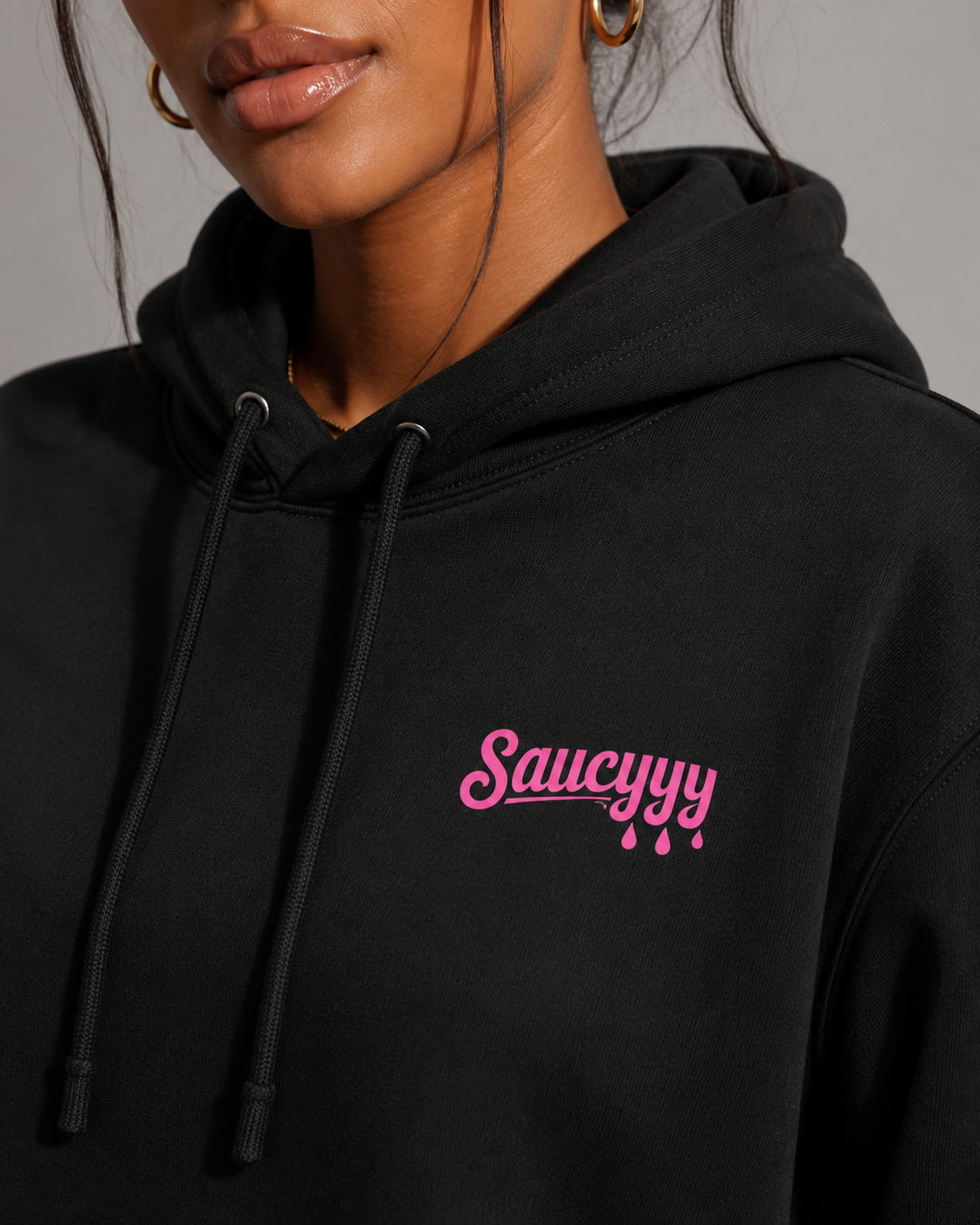 SAUCYYY ESSENTIAL HOODIE